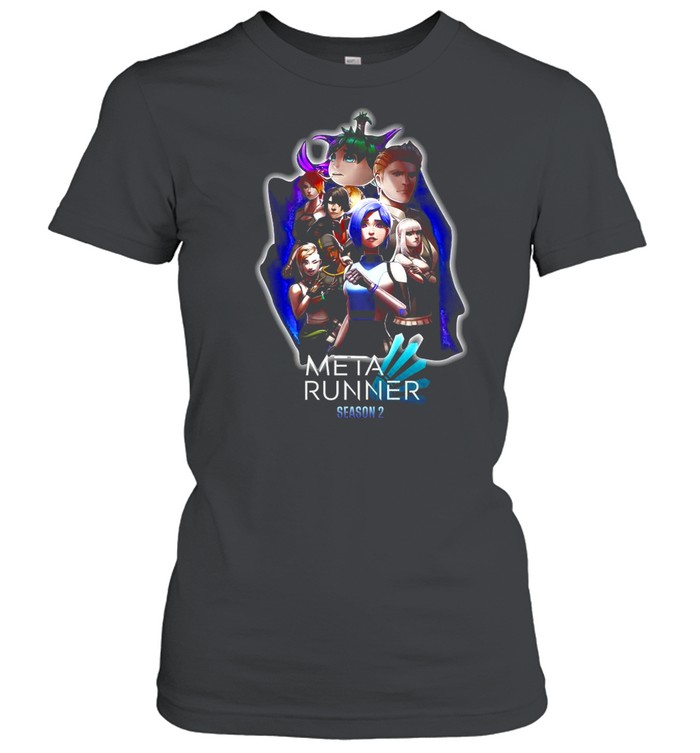 Glitch Productions Merch Meta Runner Season shirt Classic Women's T-shirt