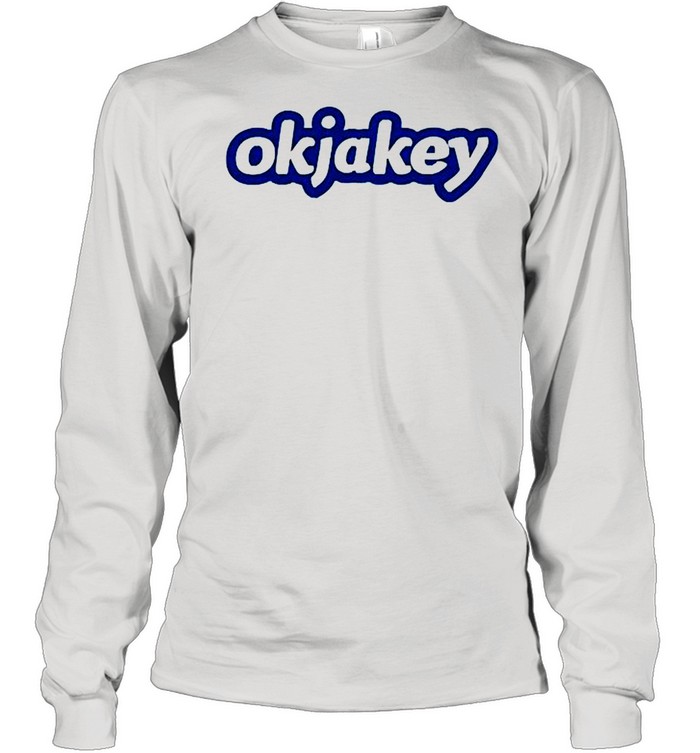 Okjakey shirt okjakey shirt okjakey logo shirt Long Sleeved T-shirt