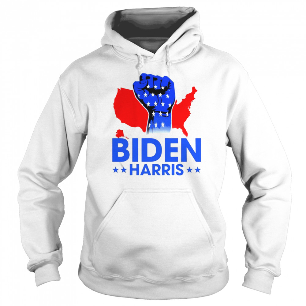 Joe Biden & Kamala Harris Strong Development Us shirt Unisex Hoodie