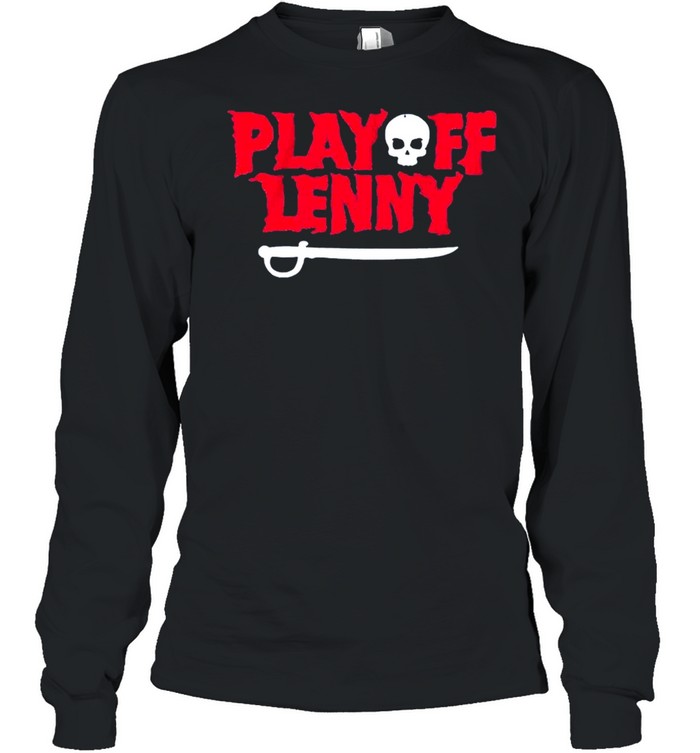 Playoff Lenny Tampa Bay Football Skull shirt Long Sleeved T-shirt