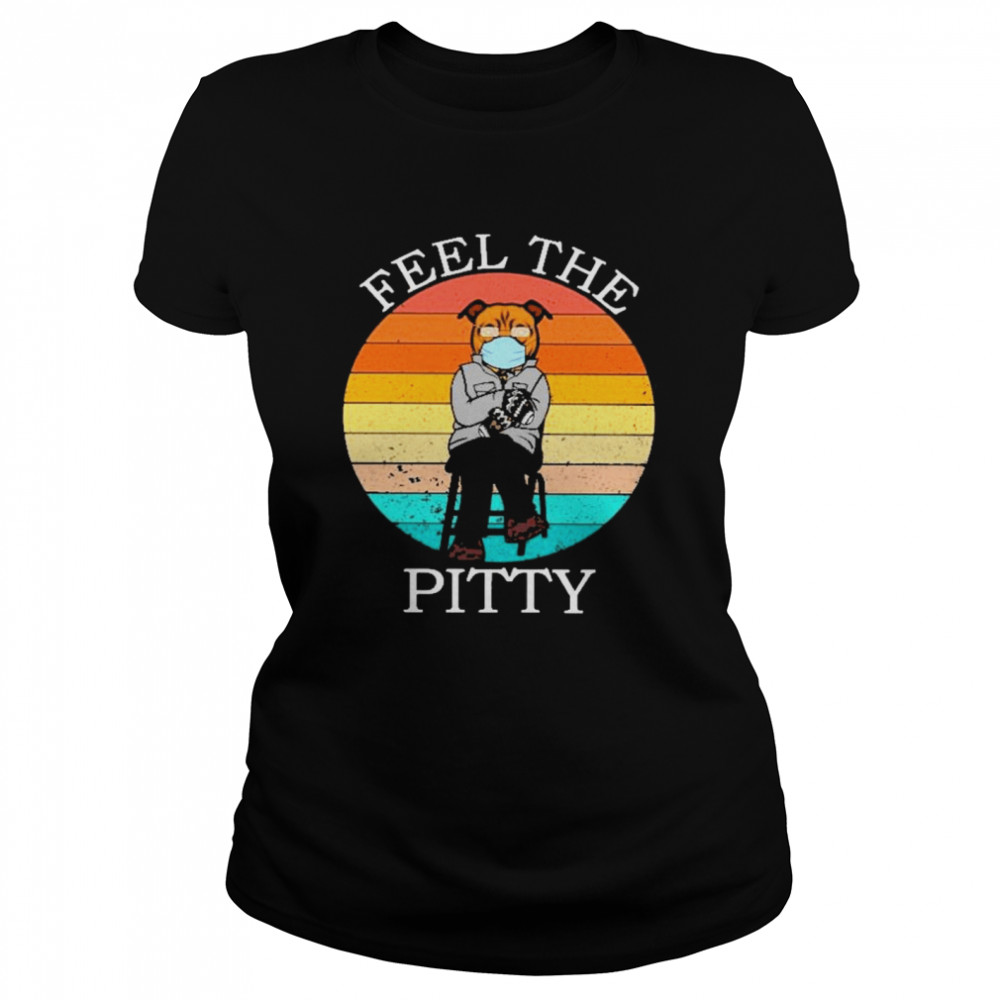 Bernie sanders pug feel the peity vintage shirt Classic Women's T-shirt