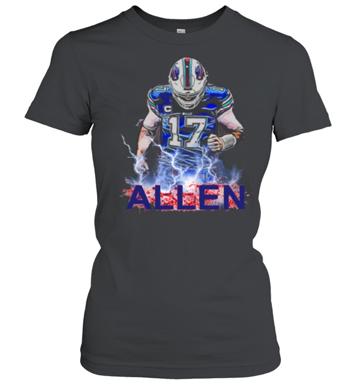 Buffalo 17 Josh Allen Bills 2021 shirt Classic Women's T-shirt