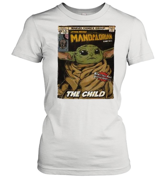 The mandalorian and baby yoda the child shirt Classic Women's T-shirt