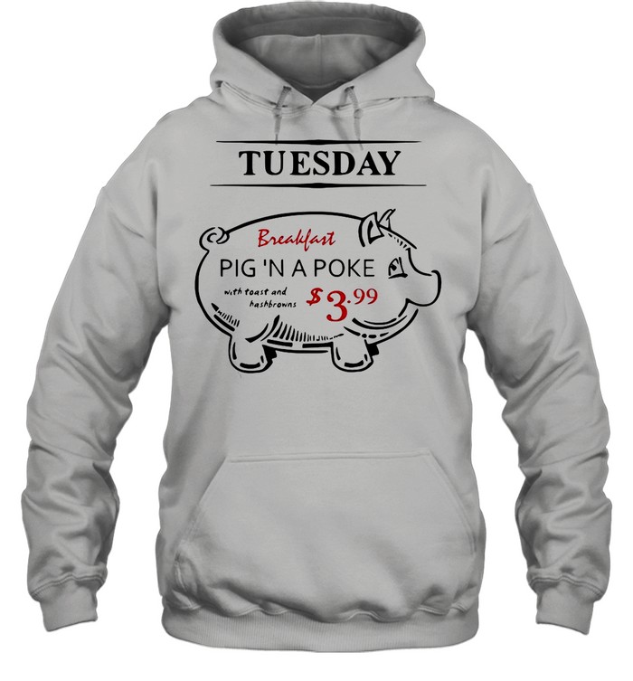 Supernatural John The Hunt Tuesday Breakfast Pig A Poke shirt Unisex Hoodie