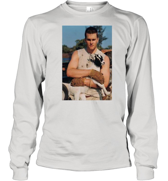 Tom Brady Goat shirt Long Sleeved T-shirt