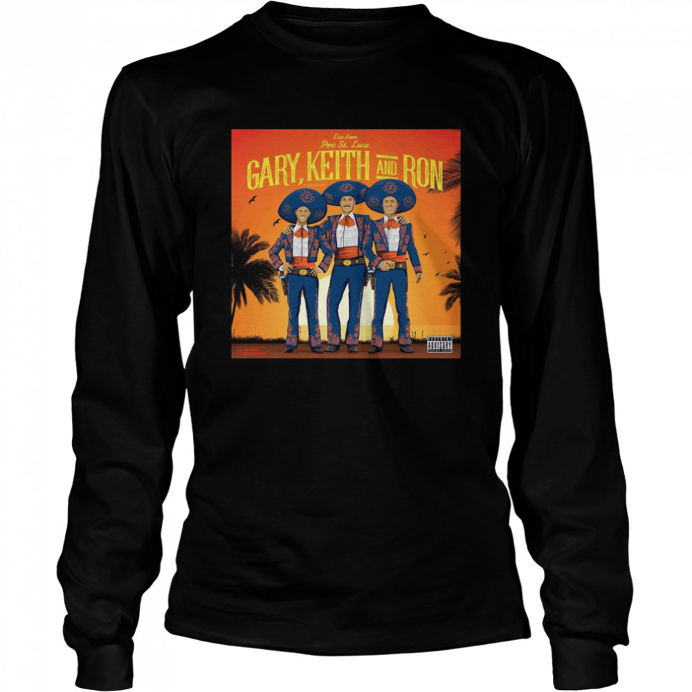 Athlete Live From Part St. Lucia Gary Keith And Ron Vintage shirt Long Sleeved T-shirt
