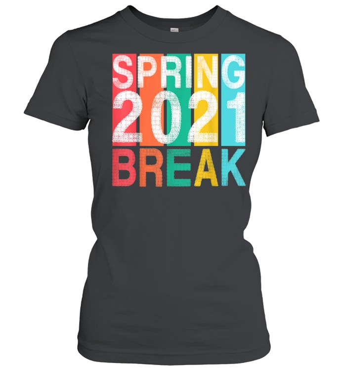 Spring Break 2021 School Family Beach Vacation Match Apparel shirt Classic Women's T-shirt