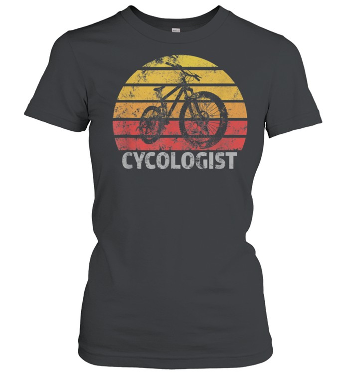 Cycologist Psychologist Biker Cycle shirt Classic Women's T-shirt