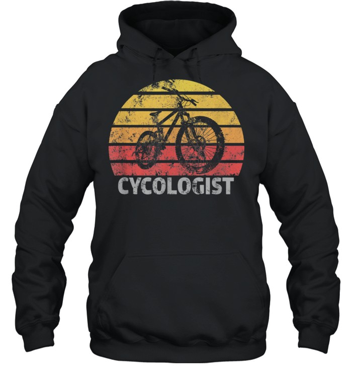 Cycologist Psychologist Biker Cycle shirt Unisex Hoodie