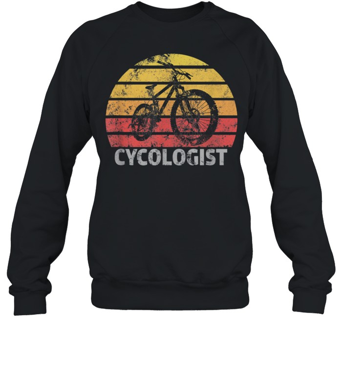 Cycologist Psychologist Biker Cycle shirt Unisex Sweatshirt