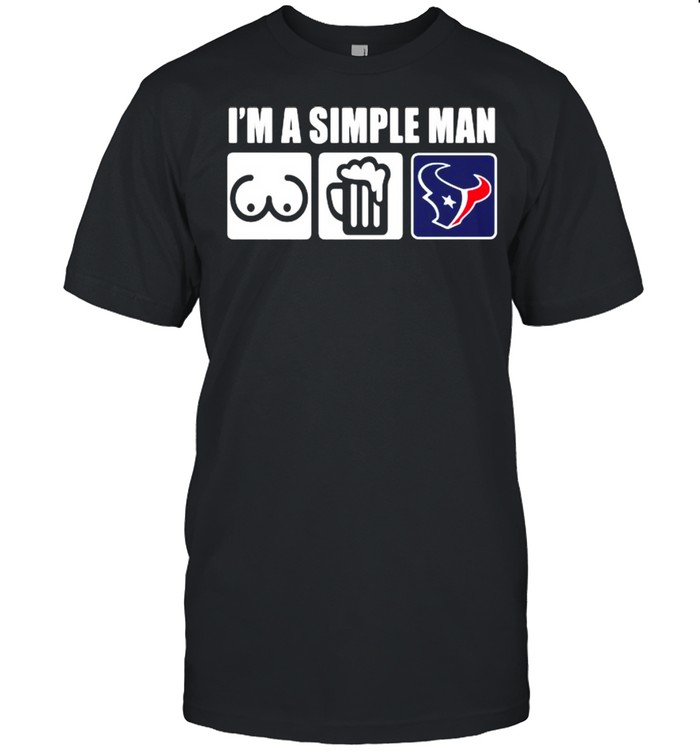 I’m A Simple Man Beer Vs Washington Redskins Football Shirt