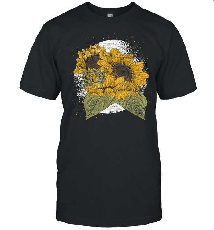 Aesthetics Yellow Flowers Florist Sunshine Sunflower shirt
