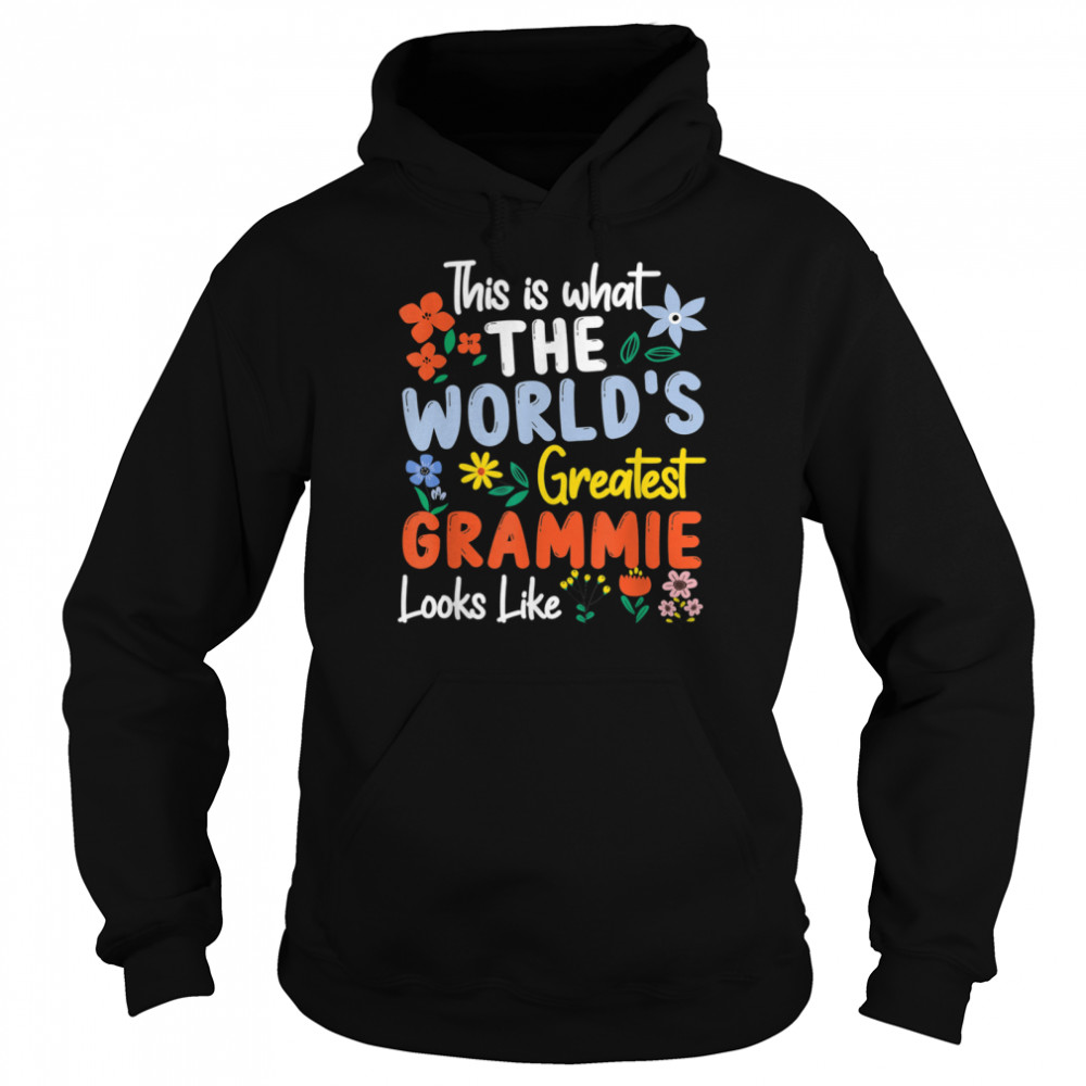 Greatest Grammie Looks Like Mother's Day shirt Unisex Hoodie