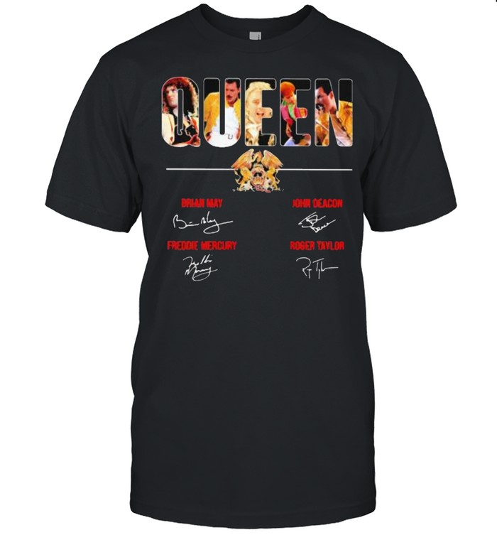 Queen Band Music Signature Shirt