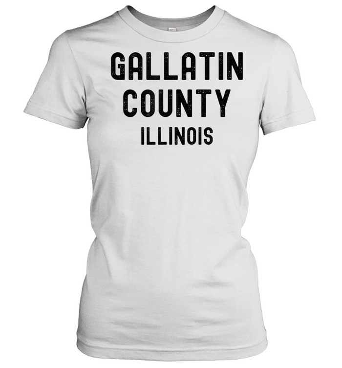 Gallatin County Illinois shirt Classic Women's T-shirt