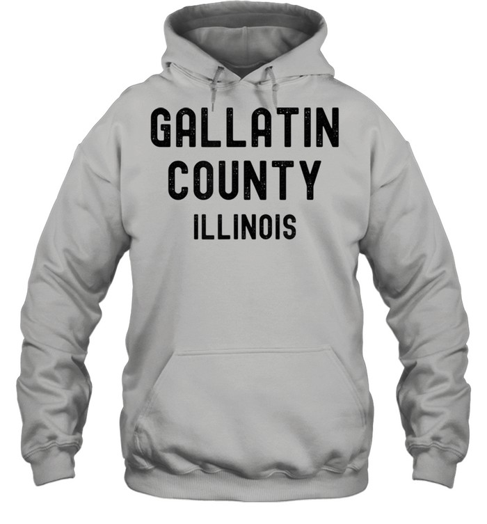 Gallatin County Illinois shirt Unisex Hoodie
