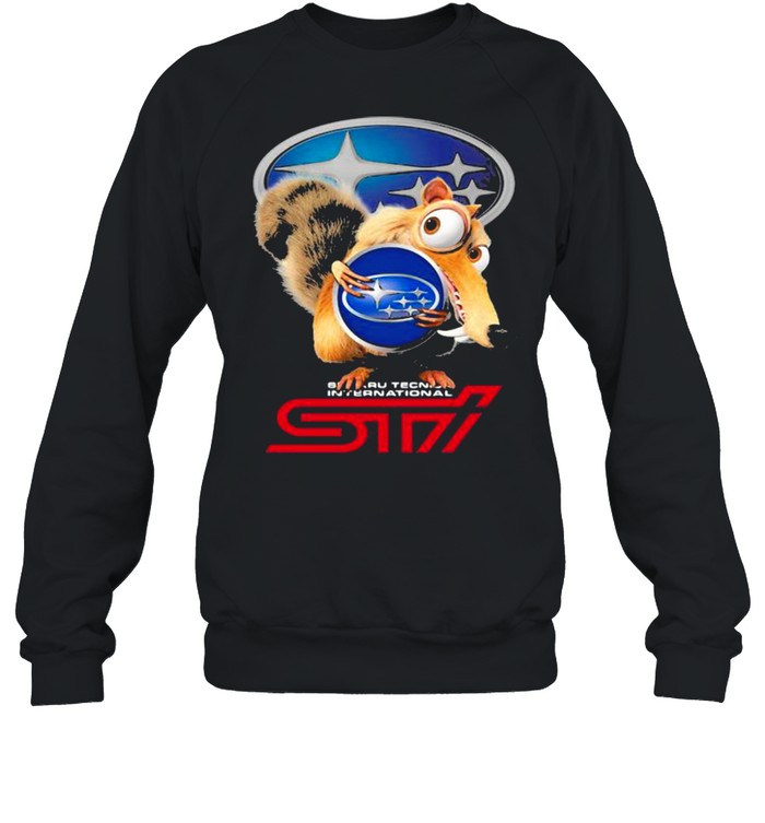 Squirrel W Nuts With Logo Sti International  Unisex Sweatshirt