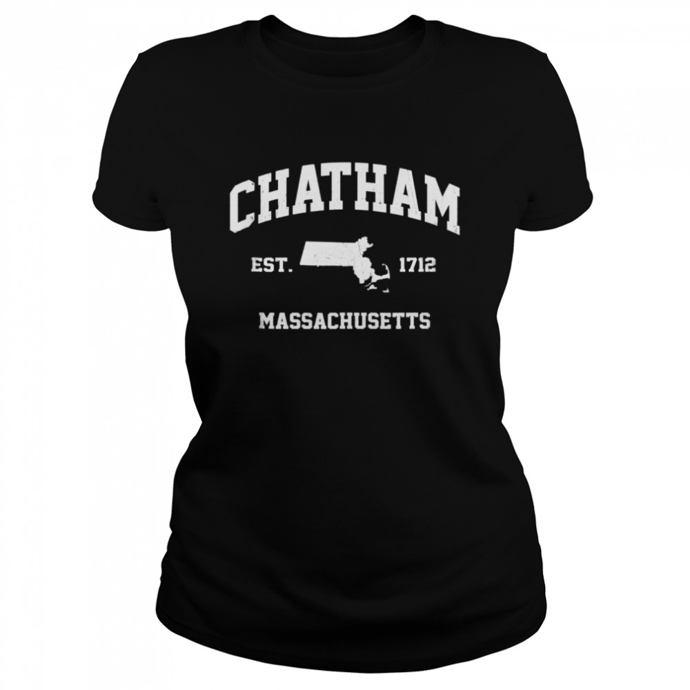 Chatham Massachusetts MA vintage state Athletic shirt Classic Women's T-shirt