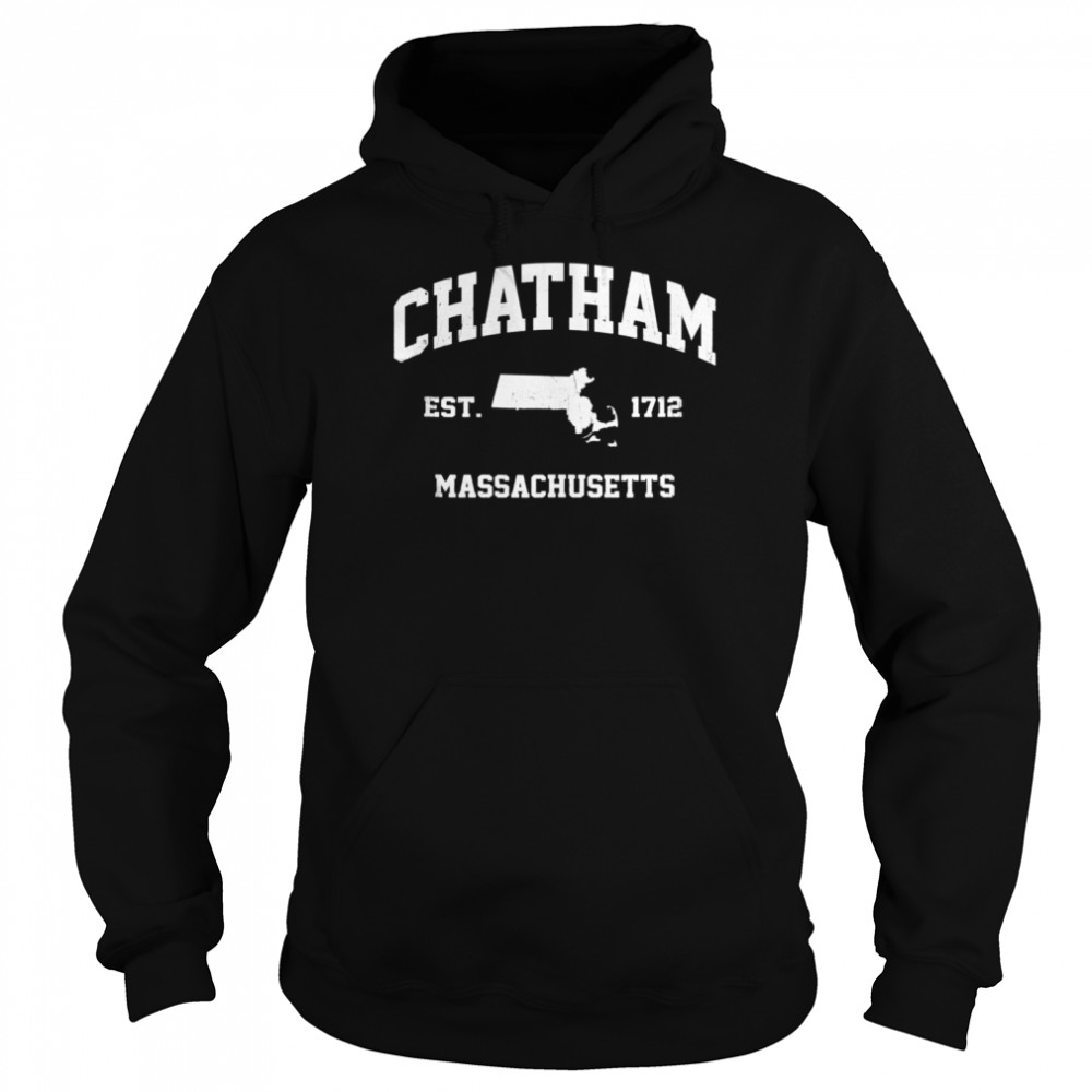 Chatham Massachusetts MA vintage state Athletic shirt Unisex Hoodie
