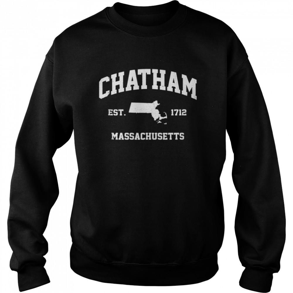 Chatham Massachusetts MA vintage state Athletic shirt Unisex Sweatshirt