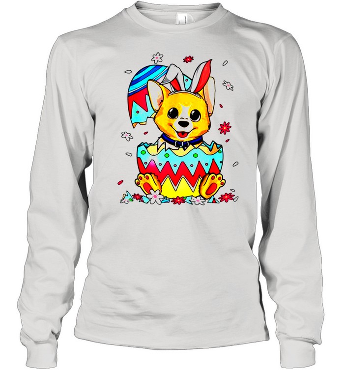 Chihuahua Egg  Easter Day Dog Dad Dog Mom  Long Sleeved T-shirt