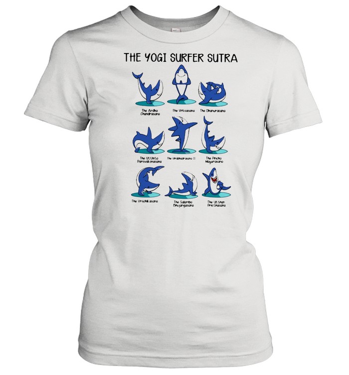 The Yogi Sufer Suttra Shark  Classic Women's T-shirt
