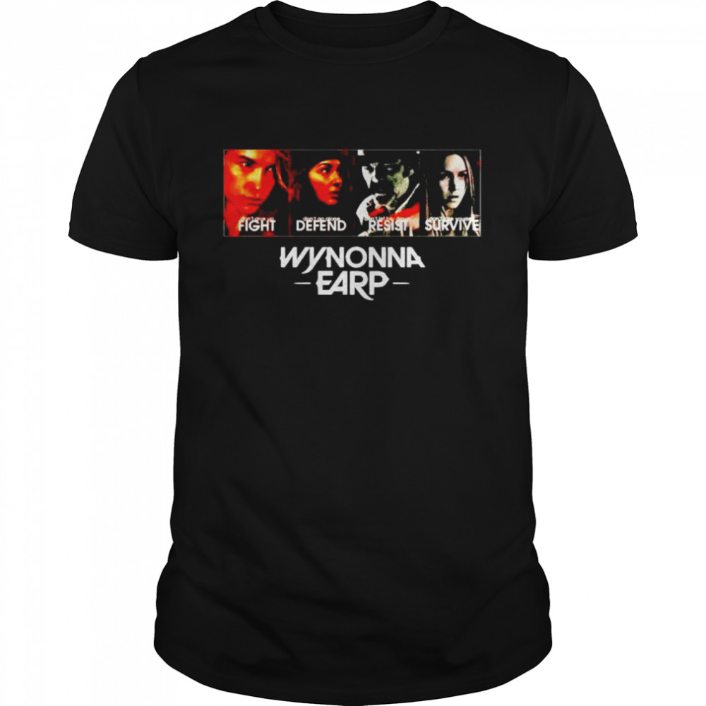 Characters Wynonna Earp shirt