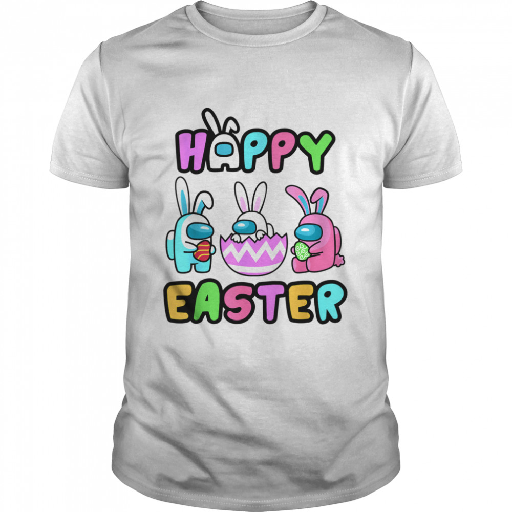 Among Sus Us Happy Easter Day Shirt