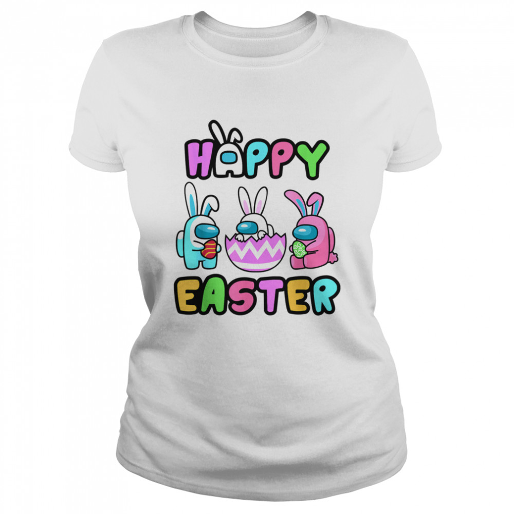 Among Sus Us Happy Easter Day  Classic Women's T-shirt