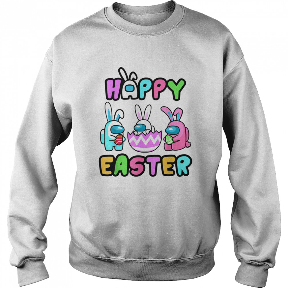 Among Sus Us Happy Easter Day  Unisex Sweatshirt