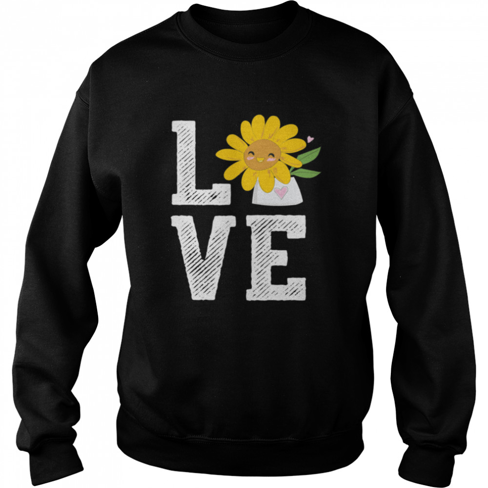 Sunflower Love Florist Flower Keeper Floral Designer  Unisex Sweatshirt