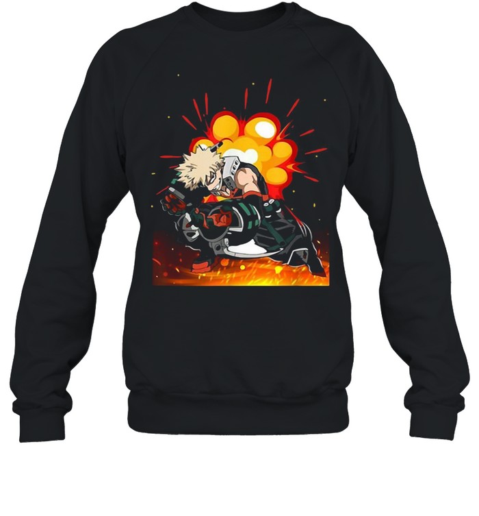 Academia My Hero Bakugou T-shirt Unisex Sweatshirt