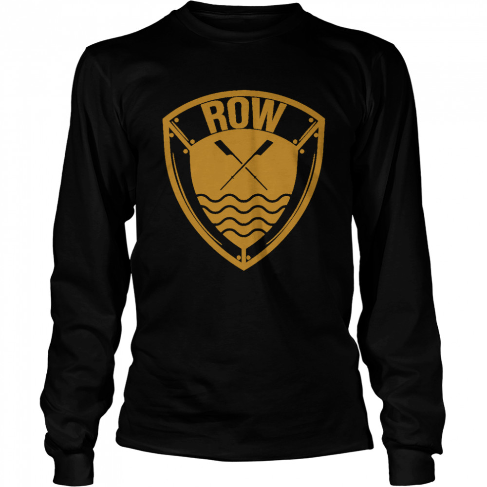 Cool Distressed Row Rowing Rowers  Long Sleeved T-shirt