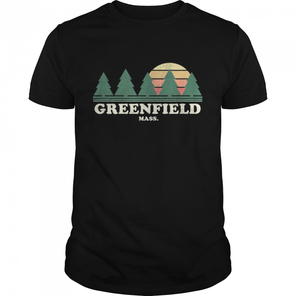 Greenfield MA Vintage Throwback Shirt
