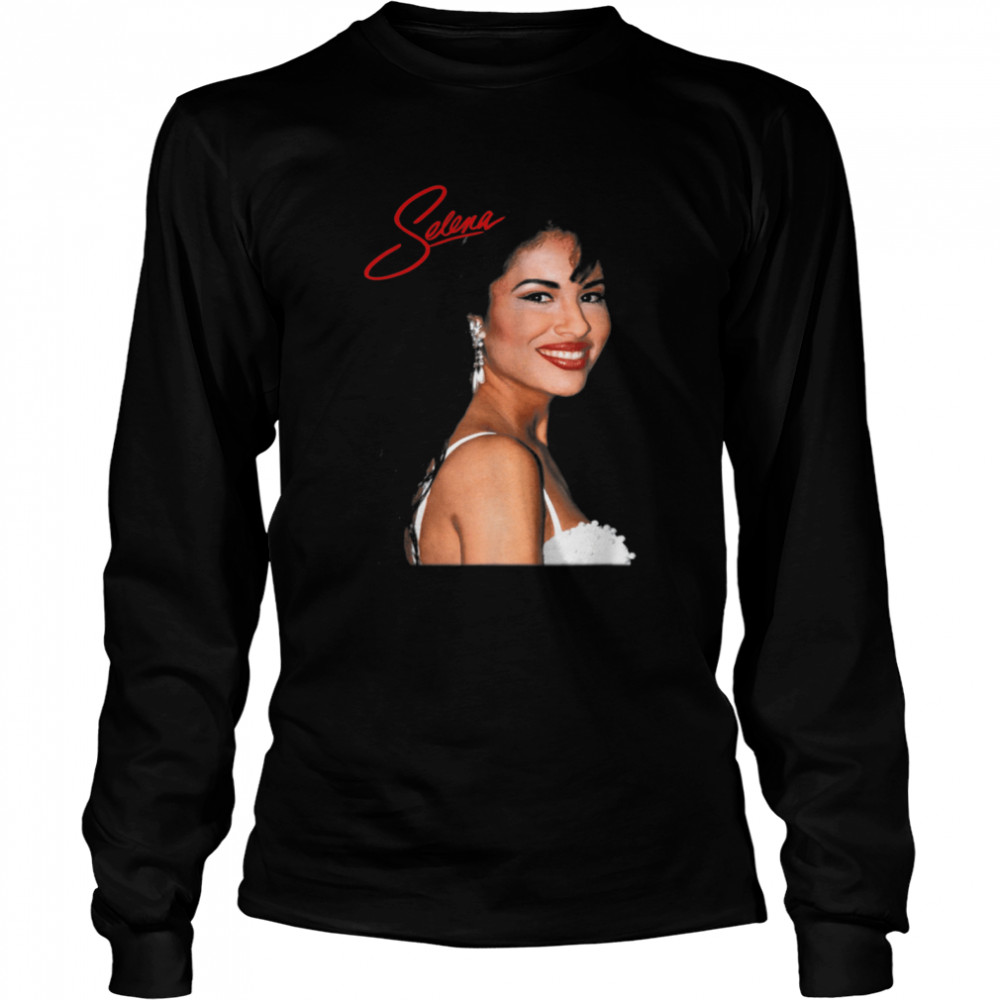 Selenas Quintanilla love Music Retro 80s 70s  Long Sleeved T-shirt