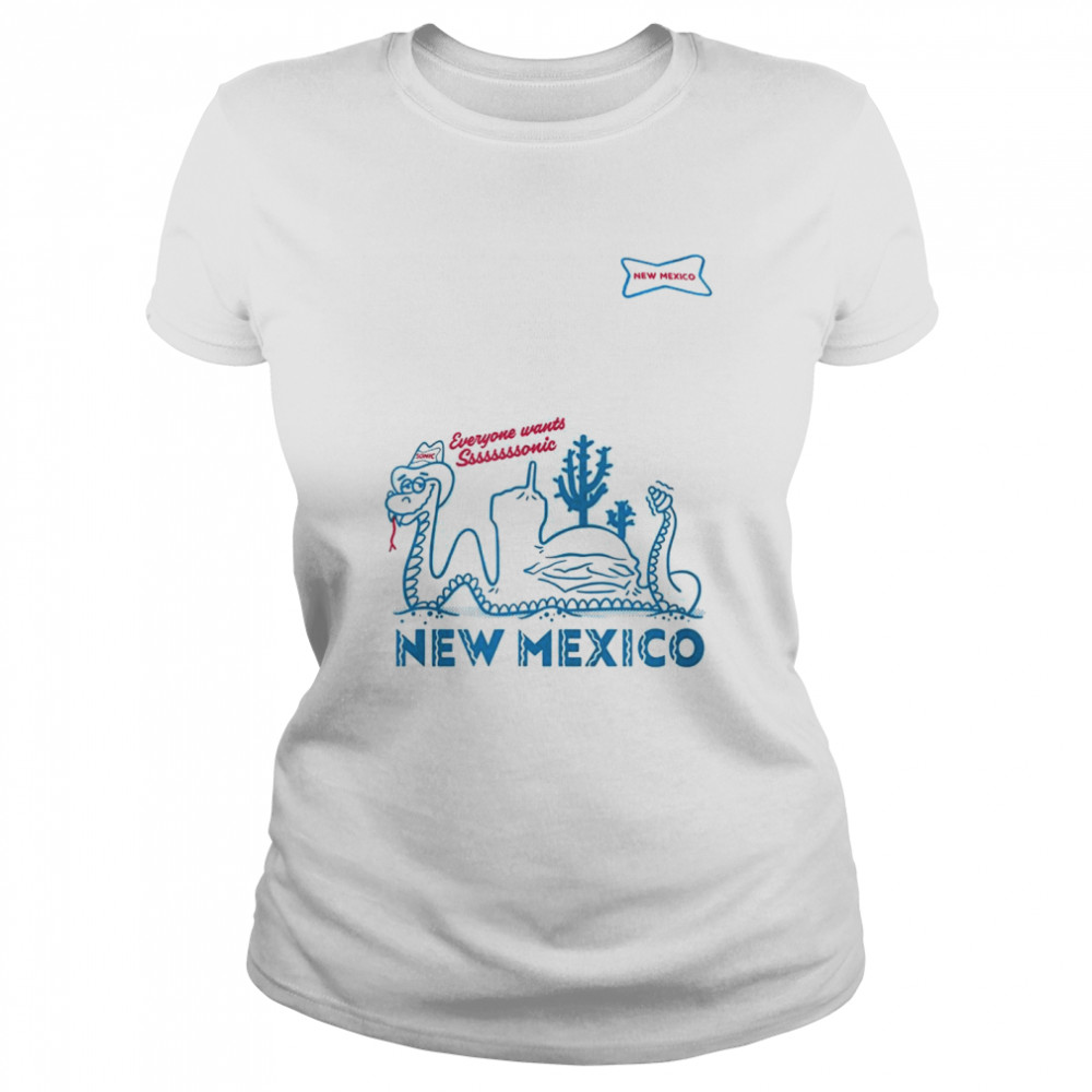 Sonic everyone wants Sonic New Mexico shirt Classic Women's T-shirt
