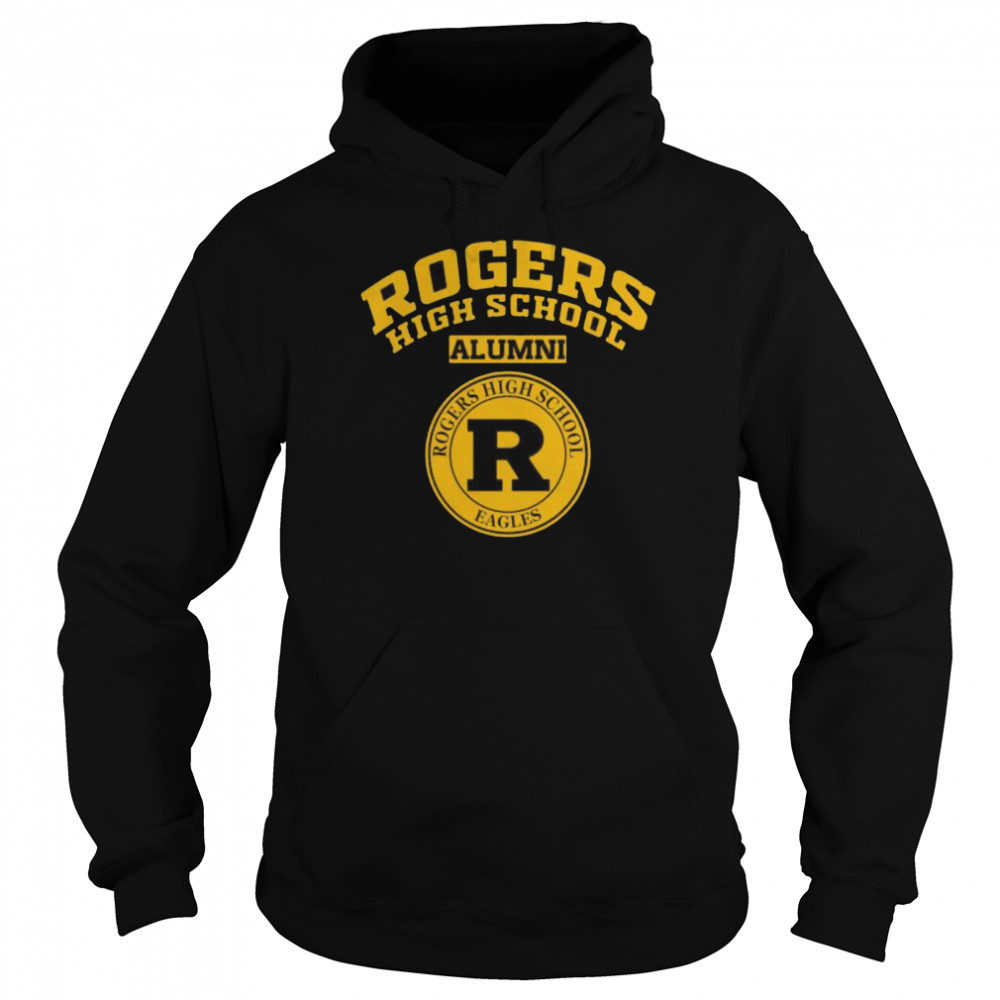 Rogers High School Logo Alumni  Unisex Hoodie