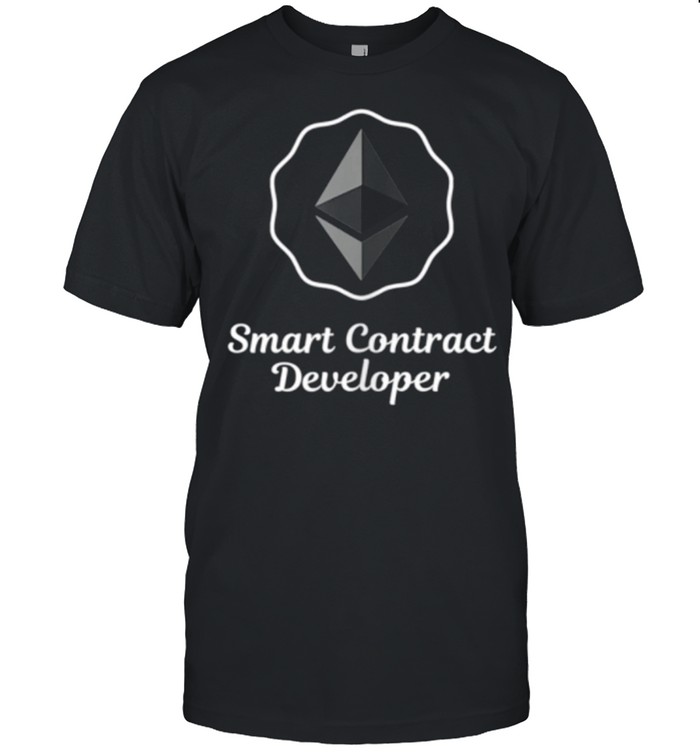 Smart Contract Developer Ethereum Solidity Blockchain Dev shirt