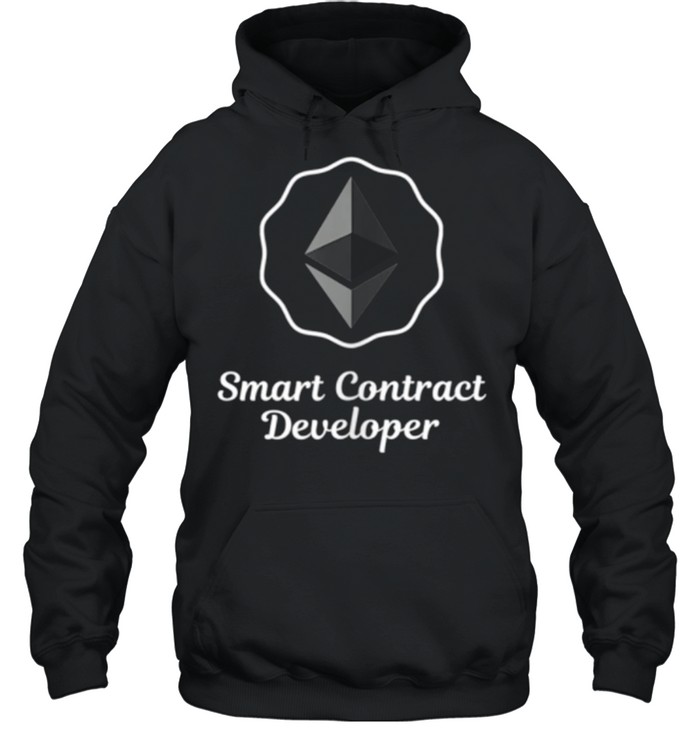 Smart Contract Developer Ethereum Solidity Blockchain Dev shirt Unisex Hoodie