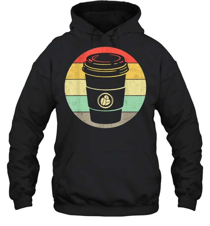 Vintage Paper Cup of Coffee for any Coffee  Unisex Hoodie