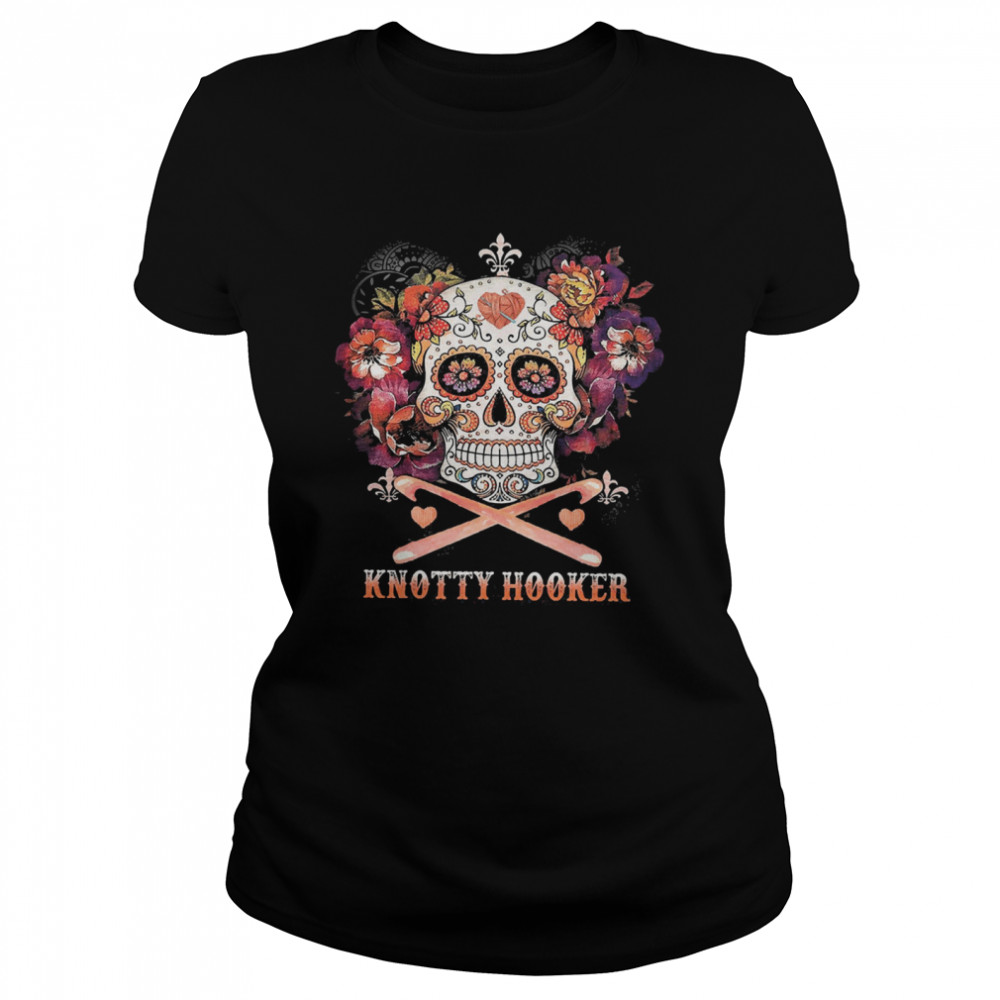 Skull knotty Hooker shirt Classic Women's T-shirt