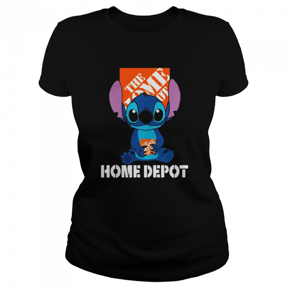 Baby Stitch Hug Home Depot shirt Classic Women's T-shirt