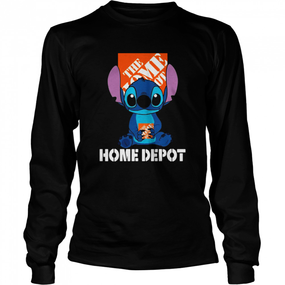Baby Stitch Hug Home Depot shirt Long Sleeved T-shirt
