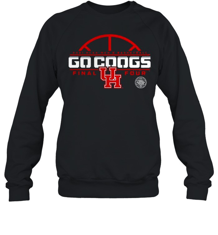 Houston Cougars 2021 NCAA Men’s Basketball Tournament March Madness Final Four Bound Full Court shirt Unisex Sweatshirt