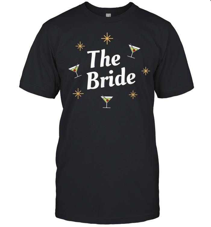 Retro The Bride I Do Crew Bridal Matching Bachelorette Party Shirt