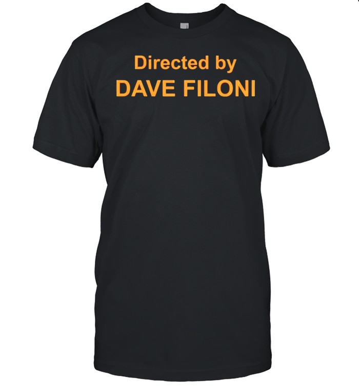 Directed By Dave Filoni shirt