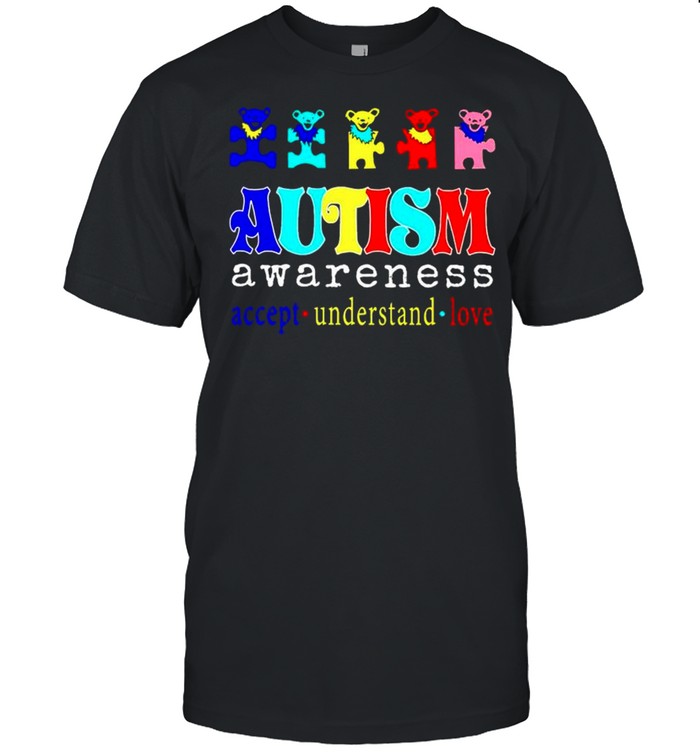 Autism awareness accept understand love shirt