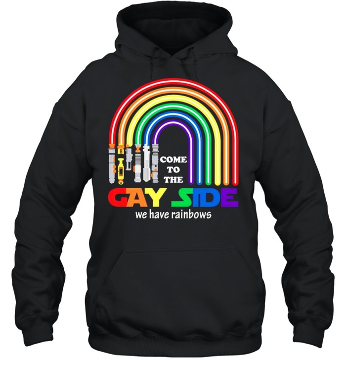 Star Wars LGBT come to the gay side shirt Unisex Hoodie