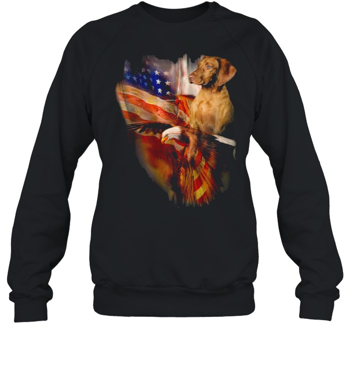 Vizsla American Wings Classic shirt Unisex Sweatshirt