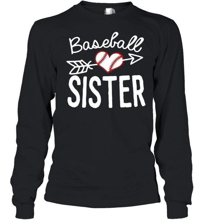 Baseball sister shirt Long Sleeved T-shirt